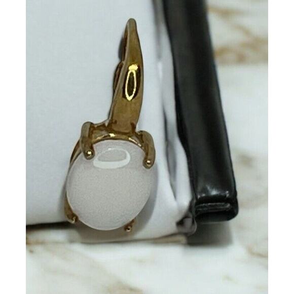 Victoria Townsend 18K Gold Vermeil Natural Opal Earrings(3 cts.)Luxury Stunning - Picture 5 of 9